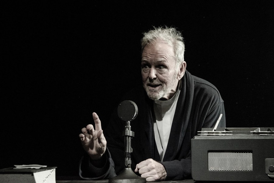 Rick Cluchey stars in a Chicago production of Samuel Beckett's Krapp's Last Tape