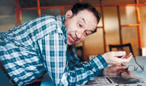 Raul Hilberg at his home in Vermont