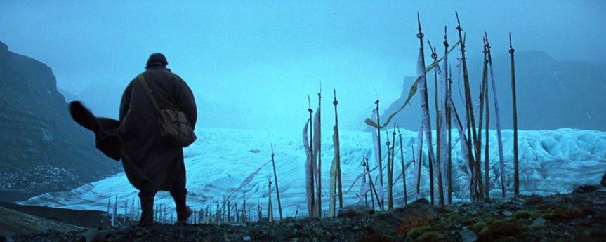 Christian Bale as Bruce Wayne in Batman Begins (dir. Christopher Nolan, 2005)