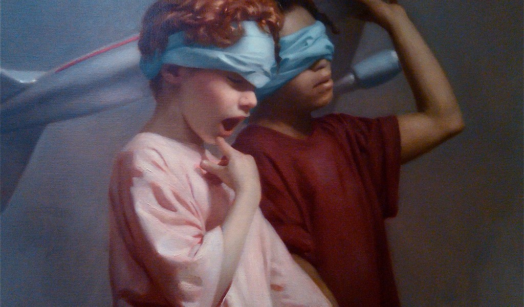 Detail from Graydon Parrish, The Cycle of Terror and Tragedy (2002)